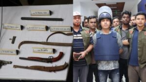 ডেভিড ইমনের তথ্যে ফটিকছড়িতে অভিযান, উদ্ধার দেশি-বিদেশি অস্ত্র